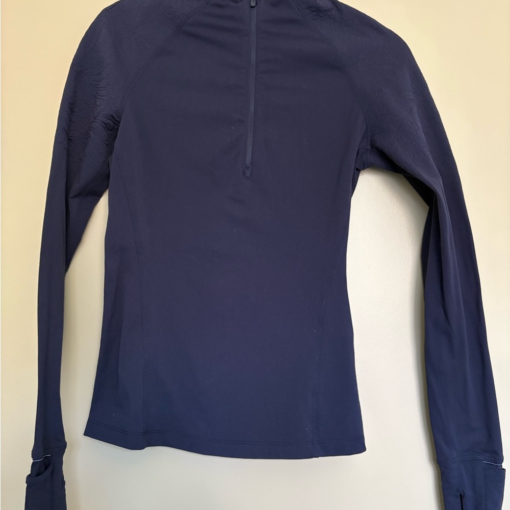 Lululemon Quarter Zip with Embroidery